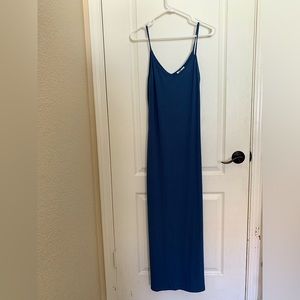 Capella Blue Maxi Dress - Size Large